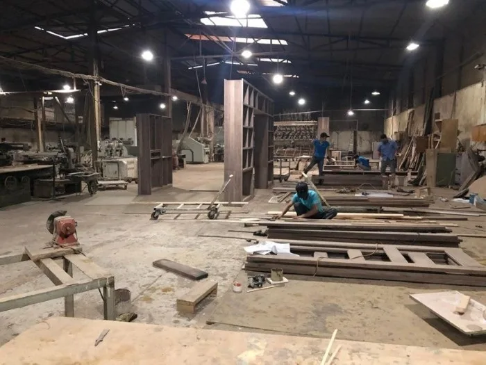 Xưởng sản xuất nội thất gỗ tự nhiên