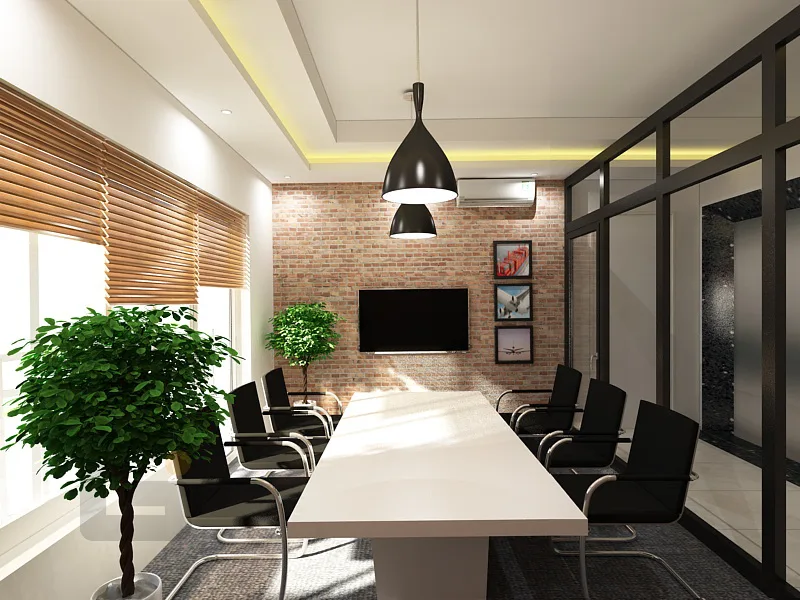 Thiết kế thi công nội thất văn phòng - Phòng họp |Vietanhkhoa