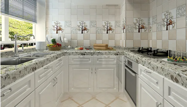 Mẫu thiết kế đảm bảo sự hài hòa cho không gian phòng bếp