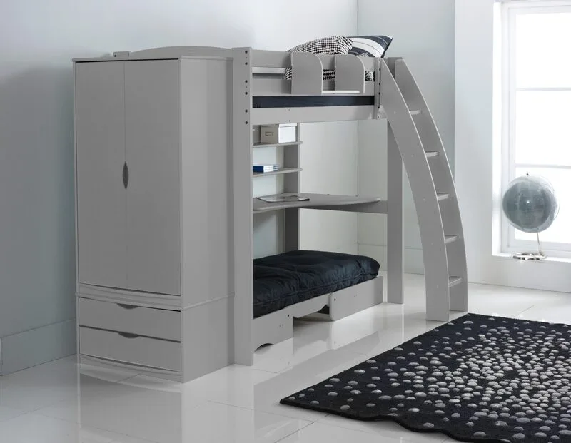 12 ý tưởng giường tầng kết hợp tủ quần áo với phòng ngủ hiện đại