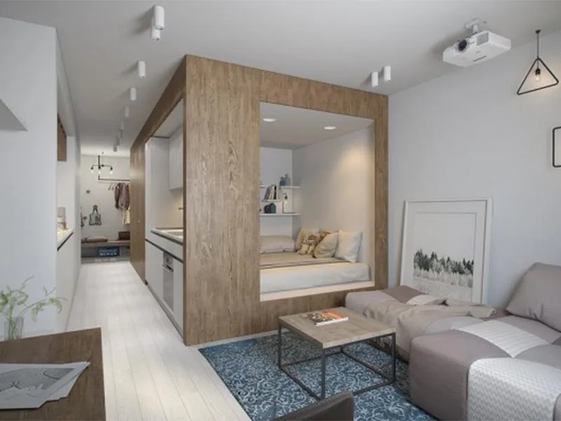 39+ Mẫu thiết kế căn hộ chung cư mini đẹp, tiện nghi 2024